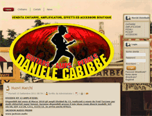 Tablet Screenshot of danielecabibbe.com